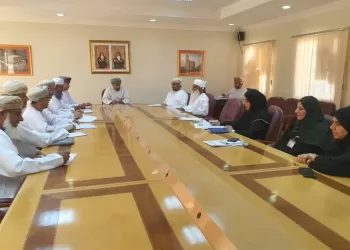 لجنة التنمية الاجتماعية بإبراء تناقش آلية توزيع الطرود الرمضانية على الأسر المستحقة