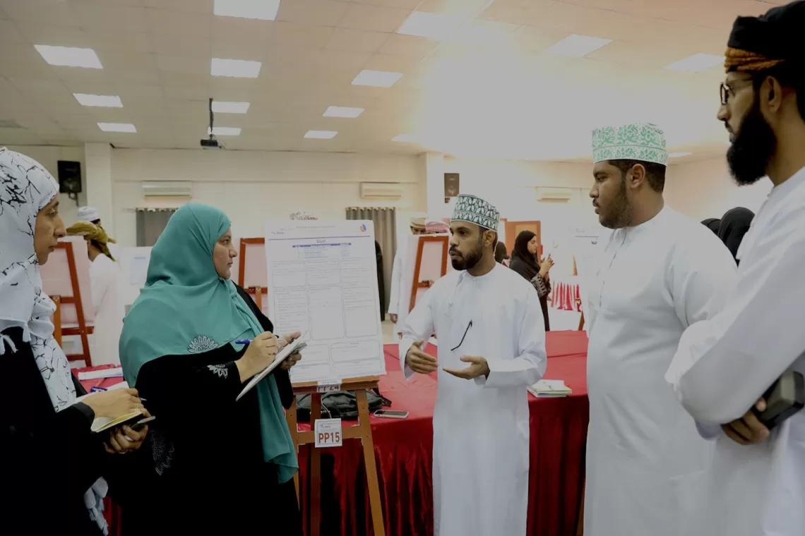 جامعة التقنية والعلوم التطبيقية بإبراء تنظم مسابقة في تقييم الأفكار الابتكارية