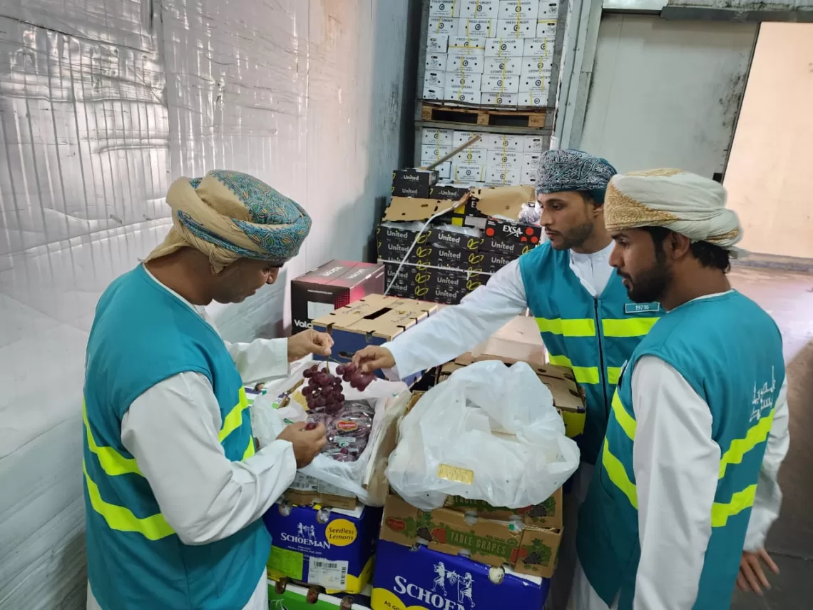 إتلاف أكثر من 4500 كيلوجرام من الخضراوات والفواكه بالسوق المركزي خلال الربع الأول