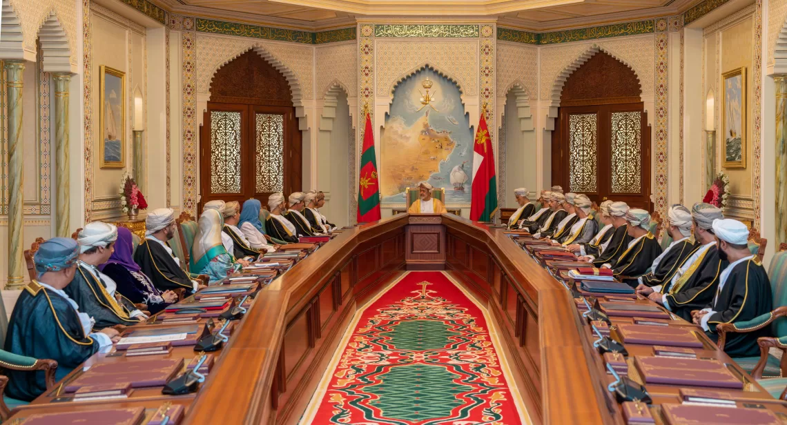 جلالة السلطان المعظم يرأس اجتماع مجلس الوزراء