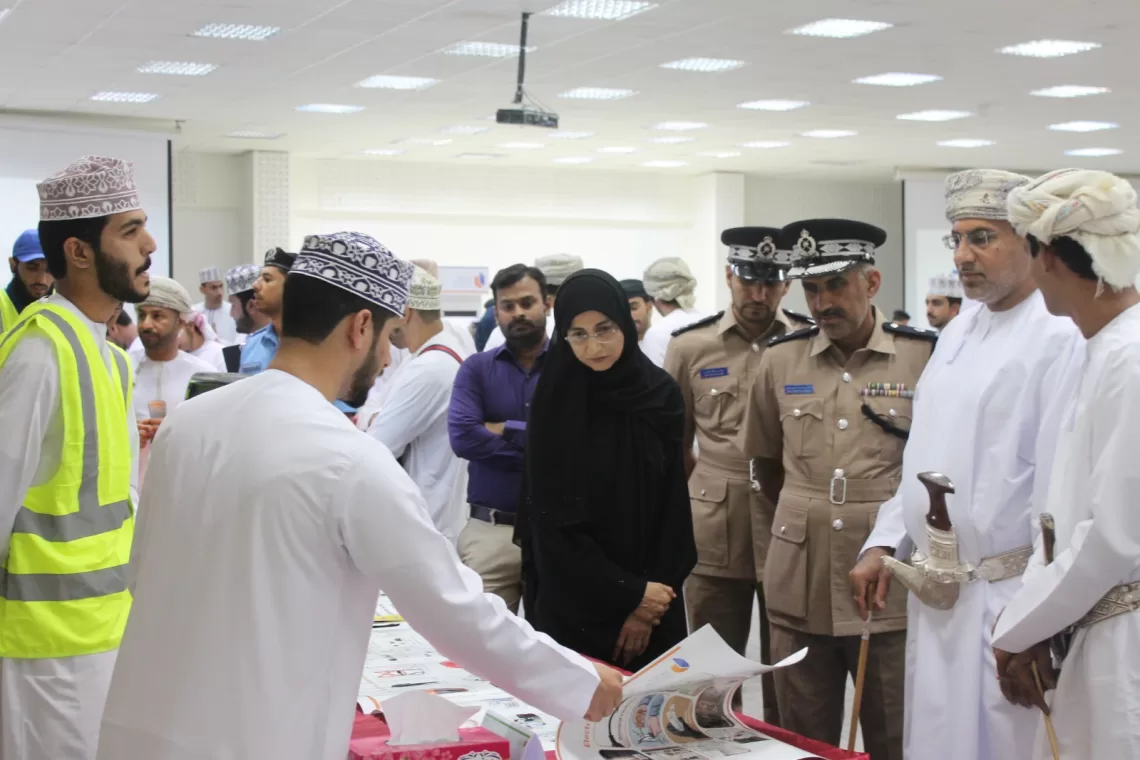 جامعة التقنية والعلوم التطبيقية بإبراء تحتفل باليوم العالمي للسلامة و الصحة المهنية