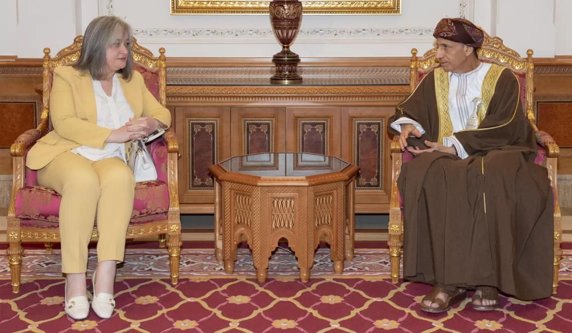 سمو السيد فهد يؤكد الدعم العماني للقضية الفلسطينية