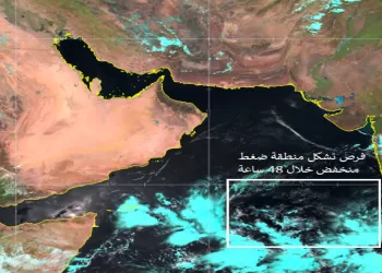 عاجل.. مستجدات الحالة المدارية في بحر العرب