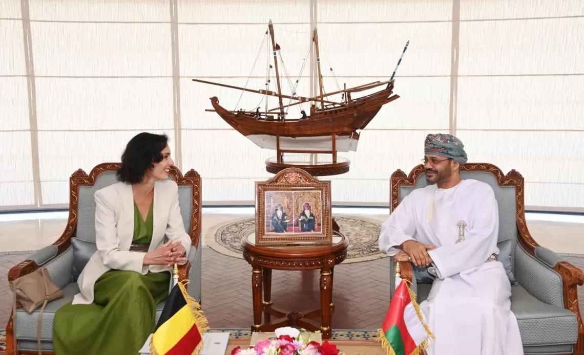 وزيرا خارجية سلطنة عُمان وبلجيكا يؤكدان على أهمية توسيع وتنويع المصالح المشتركة
