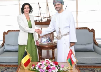 جلالة السلطان يتلقى رسالة خطية من ملك البلجيكيين