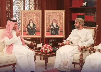 سمو السيد ذي يزن يستقبل وزير السياحة السعودي