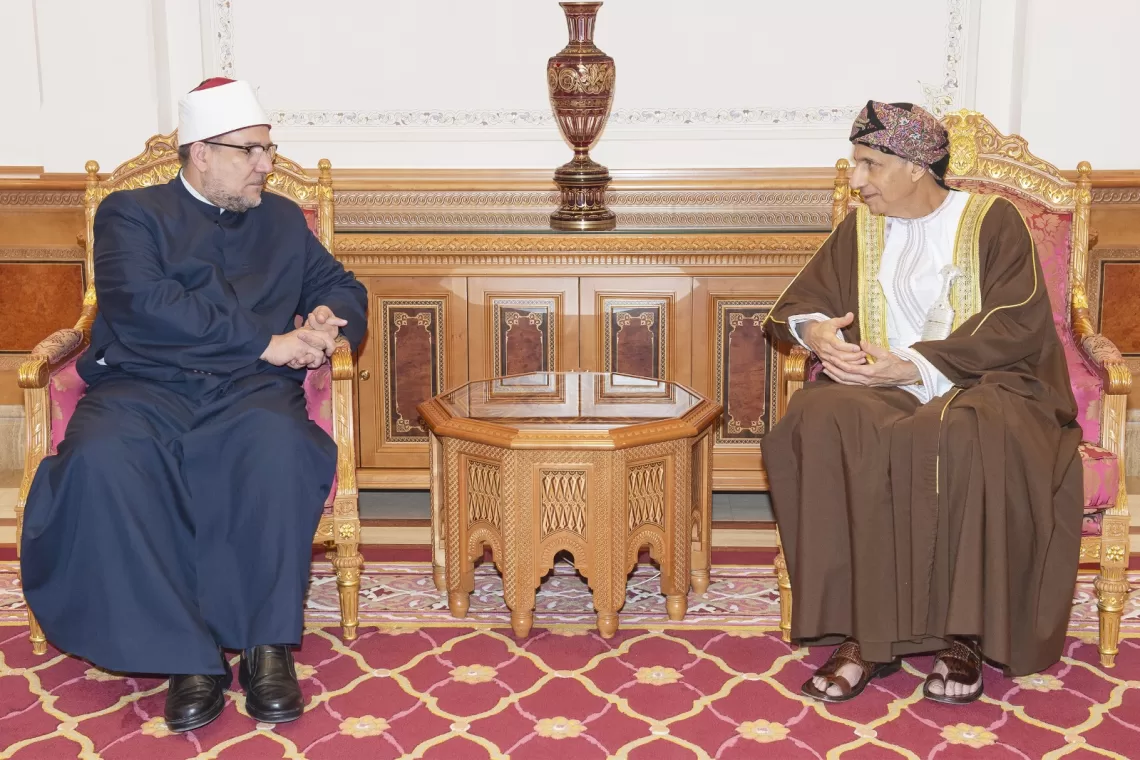 السيد فهد يستعرض مجالات التعاون المشترك مع وزير الأوقاف المصري