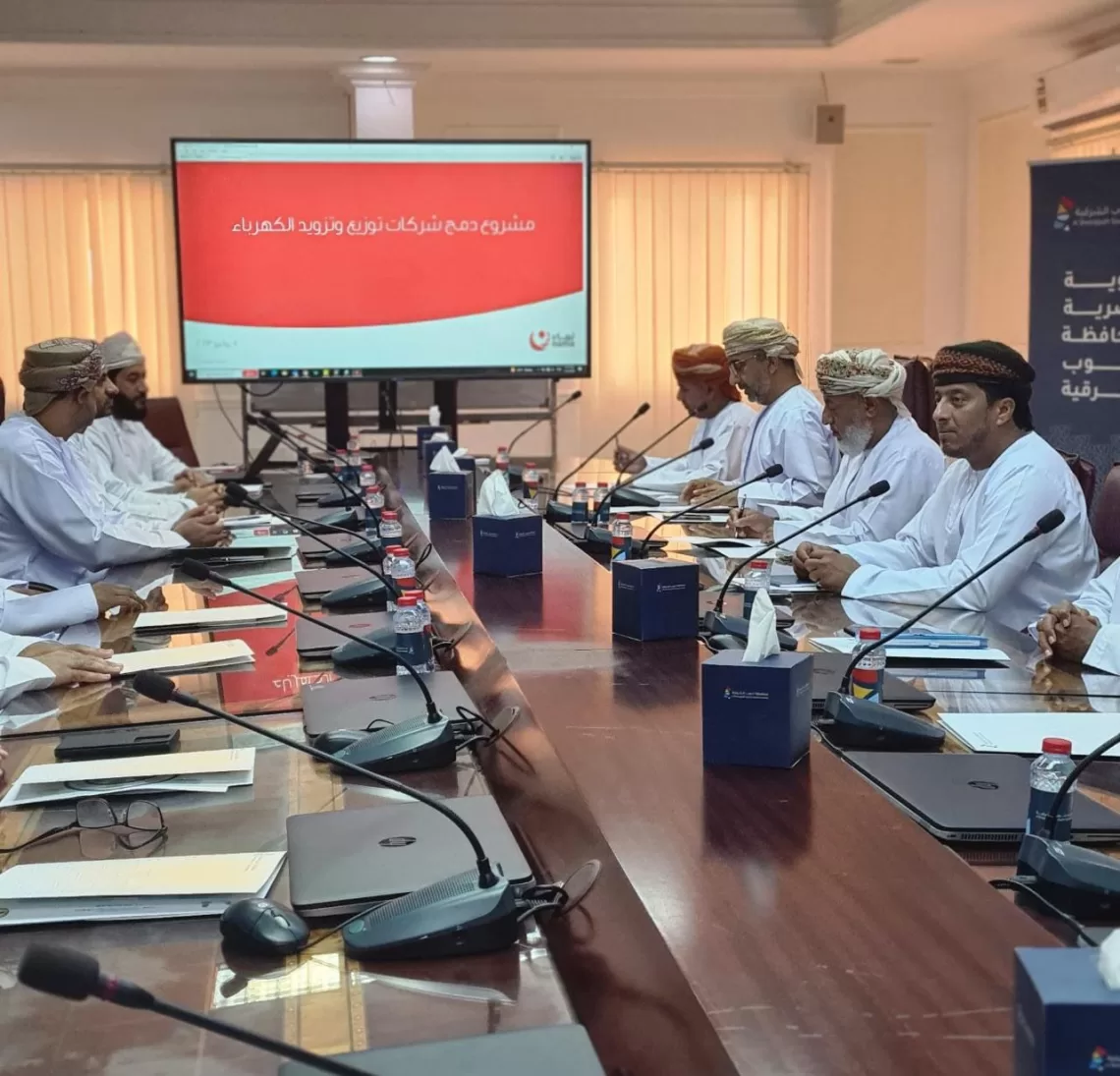 استعراض مشروع إعادة هيكلة شركات توزيع وتزويد الكهرباء في “جنوب الشرقية”