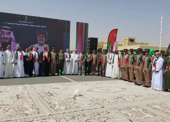 بمنفذ الربع الخالي.. سلطنة عمان تشارك في احتفالات اليوم الوطني السعودي الـ 93