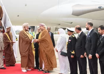 السيد أسعد بن طارق يصل الهند