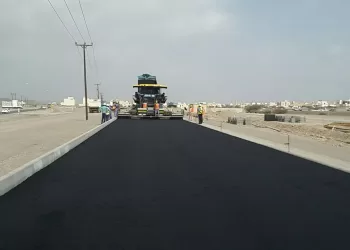 إنجاز 55% من مشروع تصميم وتنفيذ ازدواجية وصلة لوى بشمال الباطنة