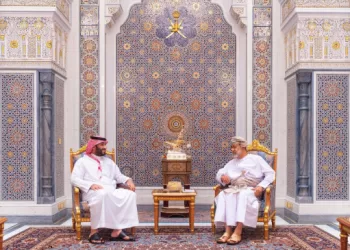 جلالة السلطان يستقبل الأمير محمد بن سلمان