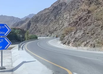افتتاح الحركة المرورية بطريق وادي الصرمي في الخابورة