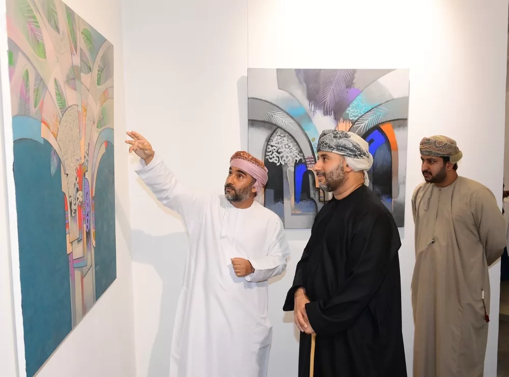 30 عملًا فنيًّا في معرض “تجليات بصرية 5”