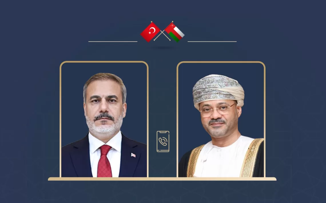 مشاورات عُمانية تركية حول الجهود الدولية لوقف التصعيد “الإسرائيلي”