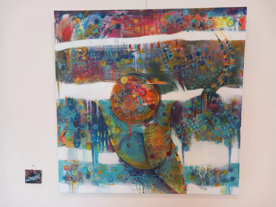 البحث عن “البَدِيع جَلَّ جَلَاله” في معرض “تأملات دائرية”