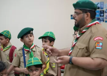 انطلاق فعاليات المخيم الكشفي العالمي على الهواء والإنترنت بمسقط