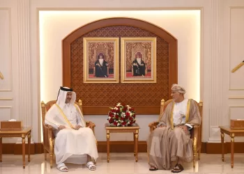 بتكليف سامٍ..سُموّ السّيد شهاب بن طارق يودع السفير القطري