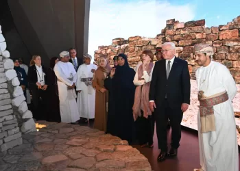 الرئيس الألماني يزور متحف عمان عبر الزمان