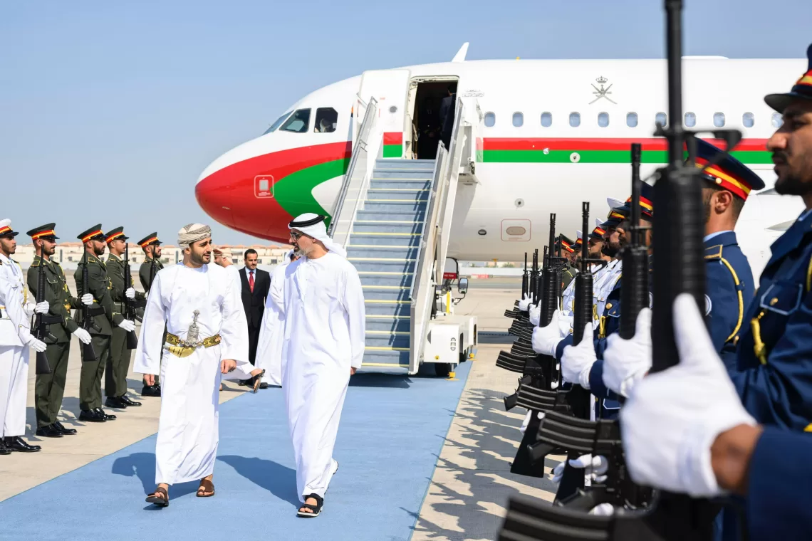 السيد ذي يزن يزور دولة الإمارات العربية المتحدة