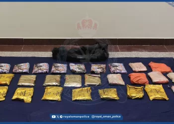 ضبط شخصين بتهمة حيازة كمية من مخدر الحشيش
