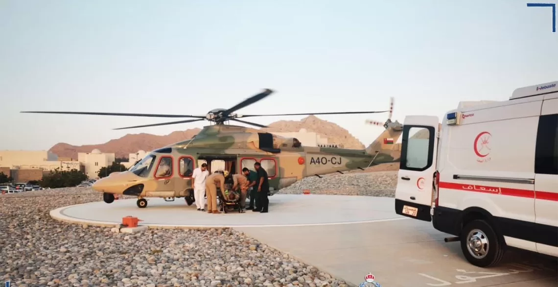 سقوط مواطن من أحد جبال بدبد