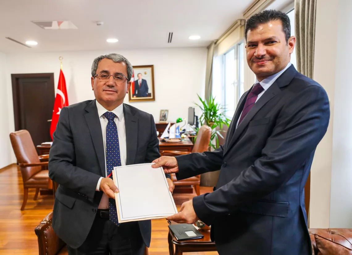 السيد وزير الخارجية يبعث رسالة خطية لنظيره التركي