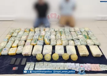 القبض على شخصين بحوزتهما كمية من المواد المخدرة