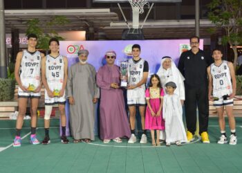 المنتخب المصري يحقق لقبي البطولة العربية لثلاثيات كرة السلة للشباب والشابات