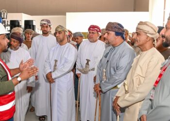 افتتاح محطة تحلية المياه في شليم وجزر الحلانيات