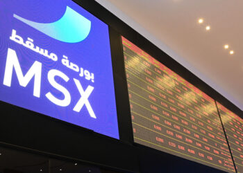 مؤشر بورصة مسقط يسجل أفضل مستوى له في 5 أشهر