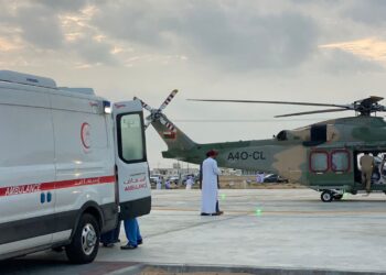 طيران الشرطة يُنفذ عمليتين نقل لحالتين مرضيتين في قريات