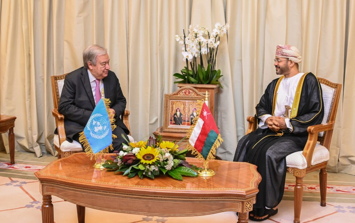 السيد وزير الخارجية يستعرض مع الأمين العام للأمم المتحدة الأوضاع المأساوية في غزة