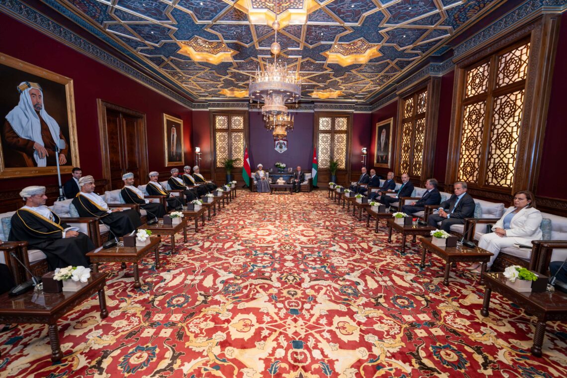 بيان مشترك صادر عن زيارة “دولة” لجلالة السلطان إلى الأردن