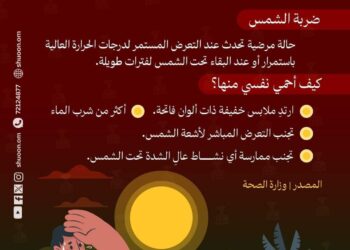 احترس.. صيف حار وضربة شمس