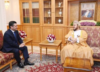 نيابةً عن جلالة السلطان.. السّيد أسعد يستقبل وزير خارجية أوزبكستان