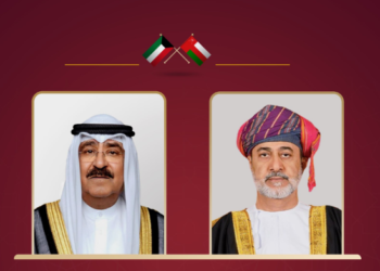 جلالة السلطان يتلقى برقية شكر من أمير الكويت