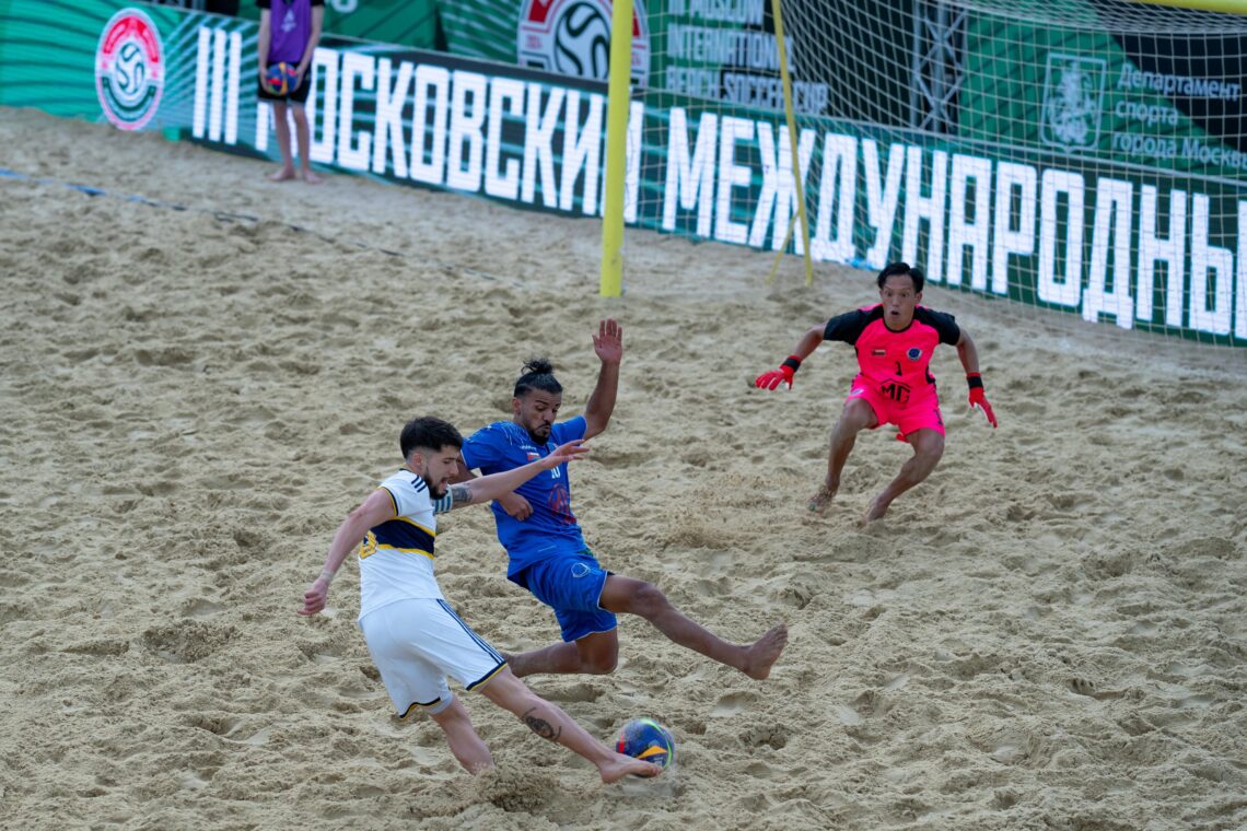 بطولة موسكو الشاطئية.. العامرات يفوز في أولى مبارياته على بوكا جونيورز