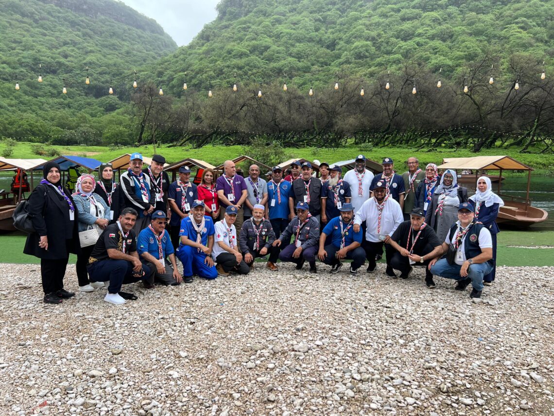 انطلاق الملتقيات الكشفية العربية لرواد الكشافة وتمكين الشباب في ظفار