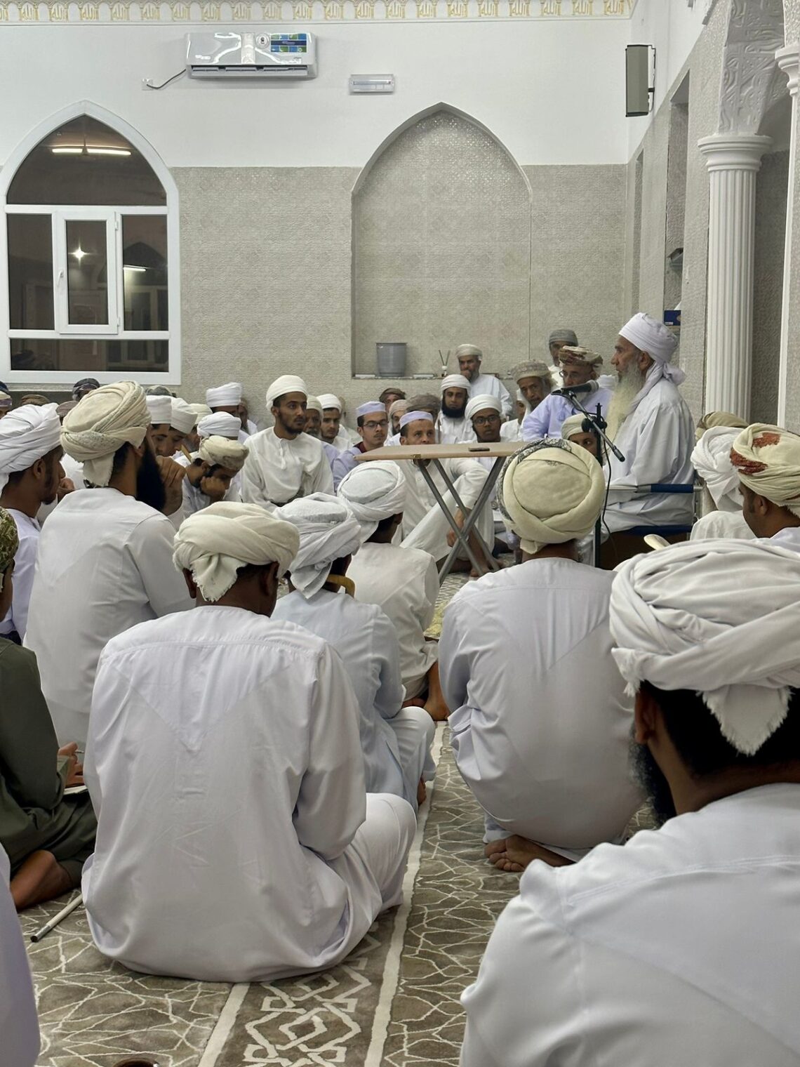 افتتاح مسجد النور بولاية سناو