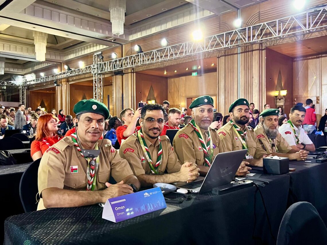 مشاركة واسعة لسلطنة عمان في المؤتمر الكشفي العالمي الـ 43 بالقاهرة