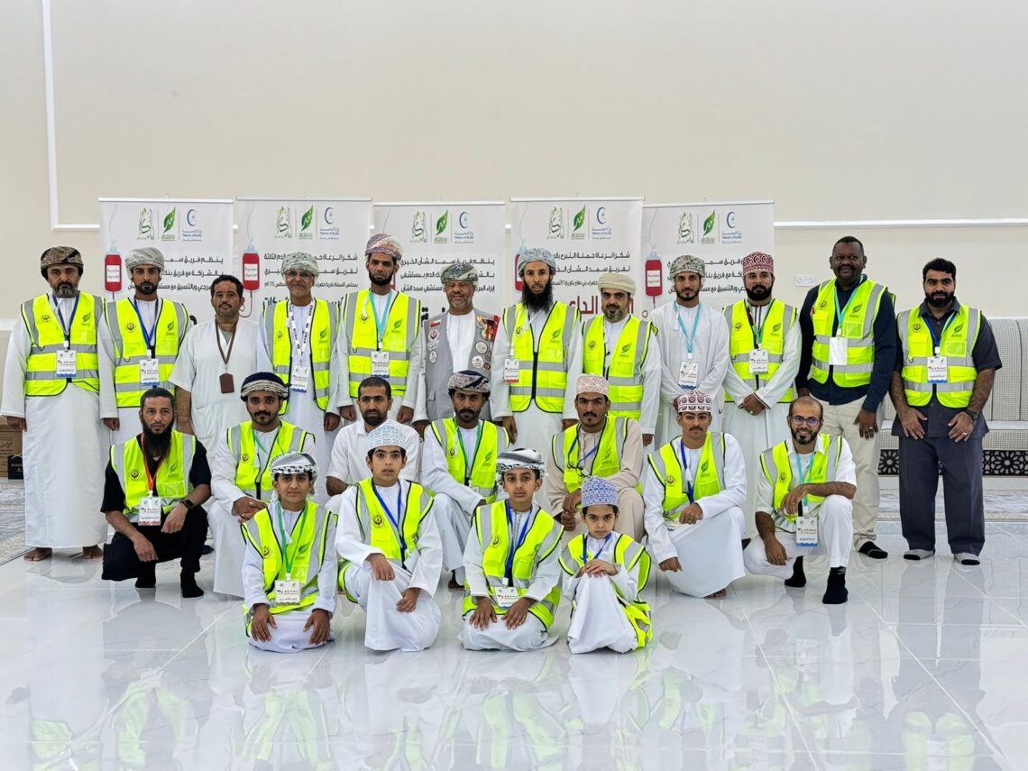 مشاركة 150 متبرعا بالدم في حملة مجتمعية بالمضيبي