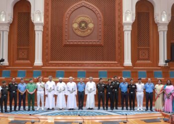 مجلس الدولة يستقبل وفدًا من كلية الدفاع الوطني الهندية