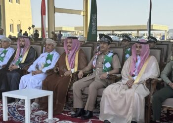 منفذ الربع الخالي الحدودي يحتفل باليوم الوطني السعودي الـ 94