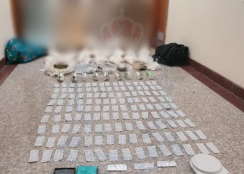 القبض على 4 أشخاص وبحوزتهم كميات من المواد المخدرة