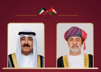 جلالة السلطان يتلقى برقية شكر من أمير الكويت