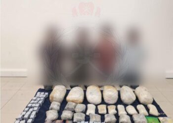 القبض على 4 أشخاص وبحوزتهم كميات كبيرة من المواد المخدرة