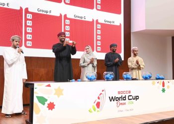 سحب قرعة بطولة كأس العالم لسداسيات كرة القدم “سوكا عُمان 2024”