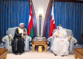 السيد وزير الخارجية يبحث تعزيز التعاون العربي والإسلامي مع نائب رئيس الوزراء البحريني