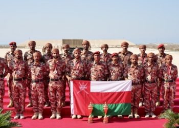 فريق قوات السلطان المسلحة للرماية يحصد المركز الثاني في بطولة الرماية العسكرية لدول مجلس التعاون بالبحرين